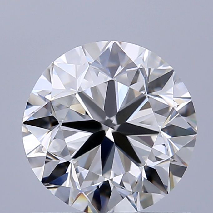Diamante Naturale Taglio Brillante 1ct VG/VG/VG E VVS2 - GIA - 6.16x6.24x3.99mm