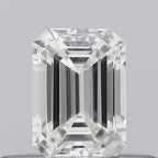 Diamante Naturale Taglio Smeraldo 0.27ct VG/VG H VVS1 - GIA - 4.56x3.25x2.11mm