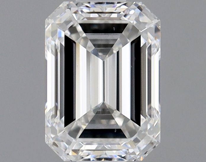 Diamante Naturale Taglio Smeraldo 0.7ct EX/EX E VS2 - GIA - 5.89x4.25x2.89mm