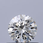 Diamante Naturale Taglio Brillante 0.51ct 3EX J VVS2 - GIA - 5.13x5.15x3.14mm