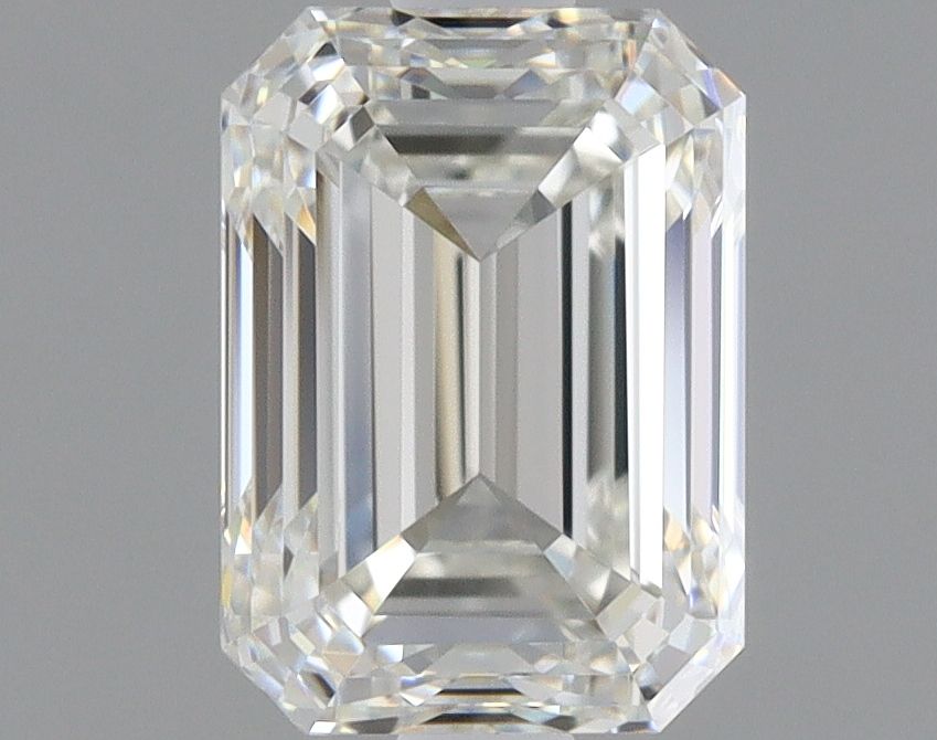 Diamante Naturale Taglio Smeraldo 1.5ct VG/EX J VVS1 - GIA - 7.32x5.28x3.72mm