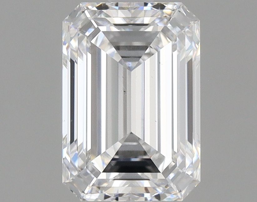 Diamante Naturale Taglio Smeraldo 1.4ct EX/EX D VS1 - GIA - 7.56x5.23x3.55mm