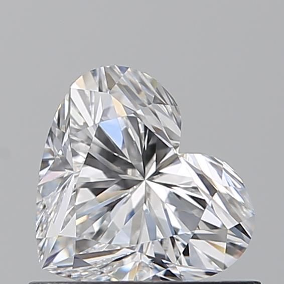 Diamante Naturale Taglio Cuore 0.7ct EX/VG D IF - GIA - 5.43x6.19x3.7mm