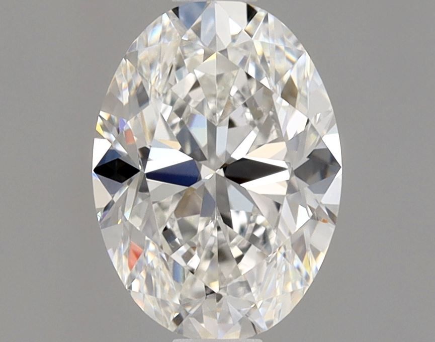 Diamante Naturale Taglio Ovale 1.01ct EX/VG F VS2 - GIA - 7.55x5.49x3.57mm