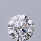 Diamante Naturale Taglio Brillante 0.5ct VG/VG/EX E VS2 - GIA - 4.93x4.98x3.19mm