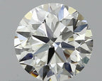 Diamante Naturale Taglio Brillante 0.5ct VG/VG/EX I VS1 - GIA - 5.01x4.97x3.15mm