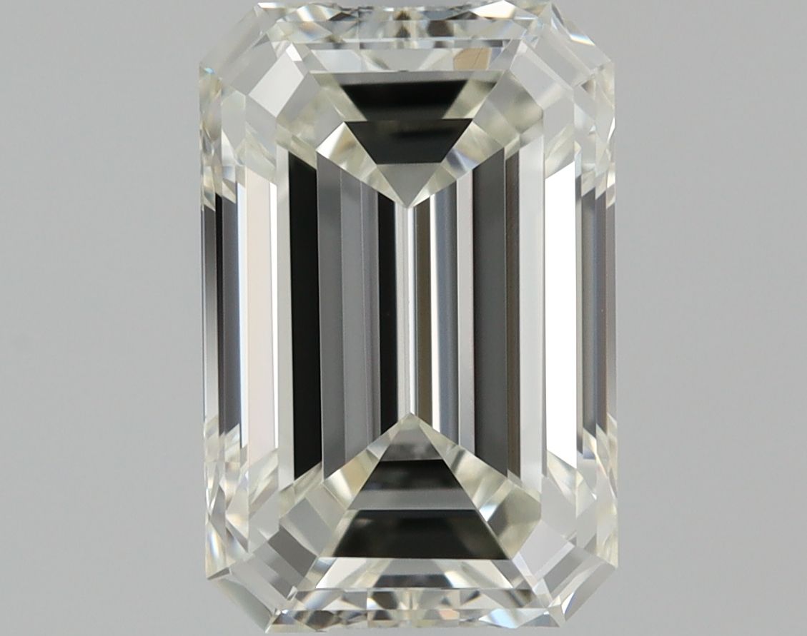 Diamante Naturale Taglio Smeraldo 0.81ct G/VG J IF - GIA - 6.64x4.38x2.98mm