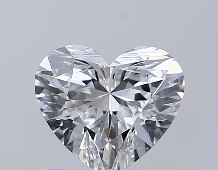 Diamante Naturale Taglio Cuore 0.76ct EX/EX E VS2 - GIA - 5.68x6.4x3.68mm