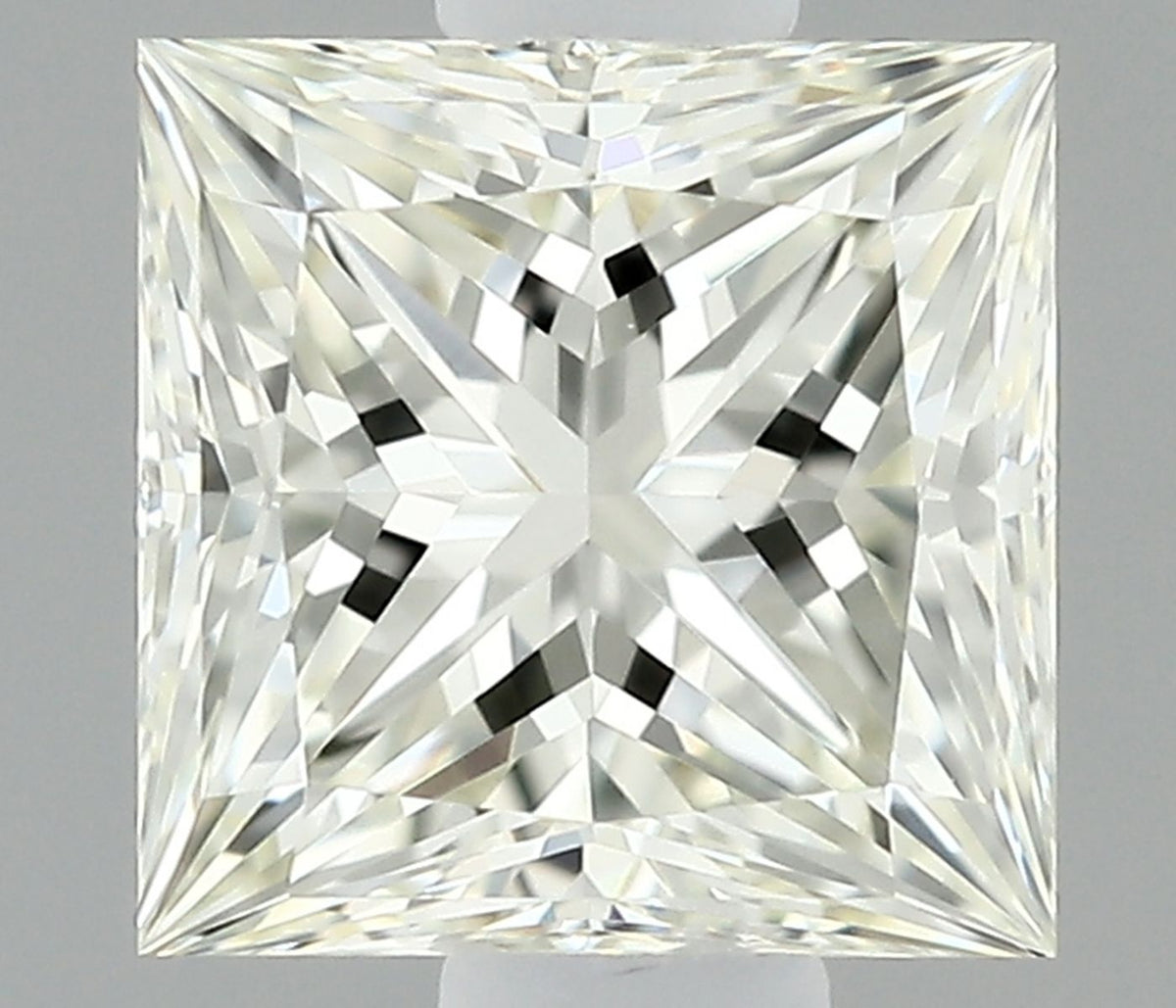 Diamante Naturale Taglio Princess 0.43ct EX/EX J IF - IGI - 4.16x4.15x3.0mm