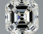 Diamante Naturale Taglio Asscher 1.9ct VG/EX J VVS1 - GIA - 6.9x6.8x4.63mm