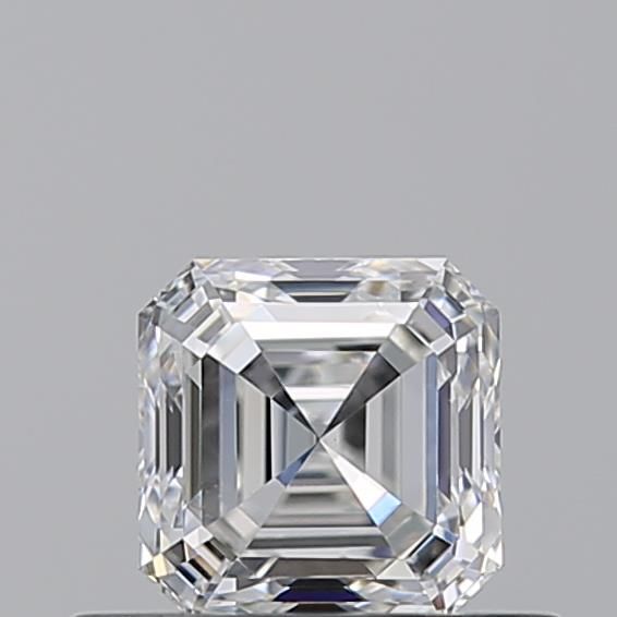 Diamante Naturale Taglio Asscher 0.51ct VG/VG F VVS2 - GIA - 4.34x4.32x2.94mm