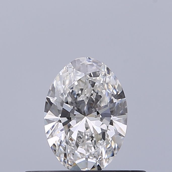 Diamante Naturale Taglio Ovale 0.32ct VG/EX F IF - GIA - 5.54x3.9x2.42mm