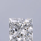 Diamante Naturale Taglio Princess 0.81ct EX/EX G VVS1 - GIA - 4.96x4.96x3.66mm