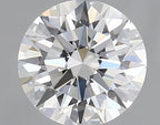 Diamante Naturale Taglio Brillante 0.4ct VG/EX/VG F VS1 - GIA - 4.74x4.7x2.89mm