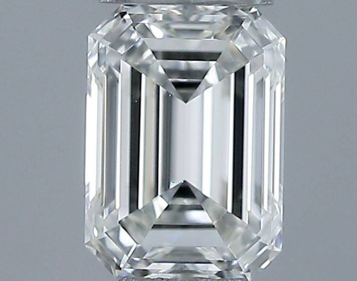 Diamante Naturale Taglio Smeraldo 0.5ct EX/EX H VS1 - IGI - 5.35x3.82x2.47mm