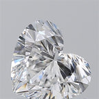 Diamante Naturale Taglio Cuore 0.89ct VG/VG E VVS2 - GIA - 5.93x6.67x3.89mm