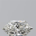Diamante Naturale Taglio Esagonale 1.01ct EX/EX H IF - GIA - 9.78x5.11x3.17mm
