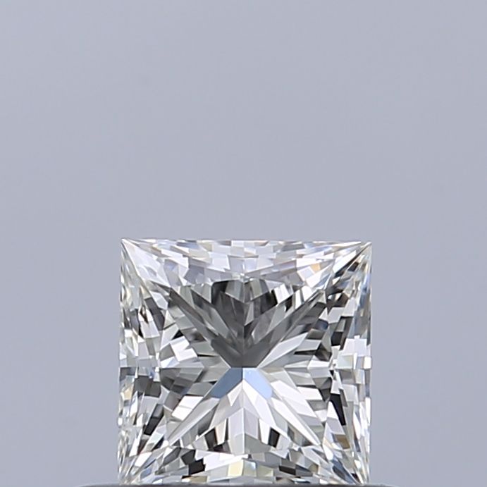 Diamante Naturale Taglio Princess 0.42ct EX/EX H IF - GIA - 4.07x4.03x2.96mm