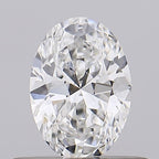 Diamante Naturale Taglio Ovale 0.42ct VG/EX F IF - GIA - 6.03x4.25x2.57mm