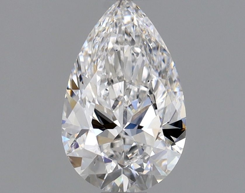 Diamante Naturale Taglio Goccia 0.77ct EX/EX D VS2 - GIA - 8.04x5.1x3.16mm