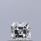 Diamante Naturale Taglio Asscher 0.33ct VG/VG F VVS2 - GIA - 3.91x3.87x2.59mm