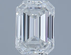 Diamante Naturale Taglio Smeraldo 0.4ct VG/EX F VS1 - GIA - 4.91x3.49x2.39mm