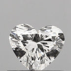 Diamante Naturale Taglio Cuore 0.54ct EX/EX F VS2 - GIA - 5.05x5.77x3.3mm