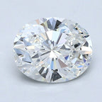 Diamante Naturale Taglio Ovale 1.31ct G/G F VS2 - GIA - 7.85x6.37x3.9mm