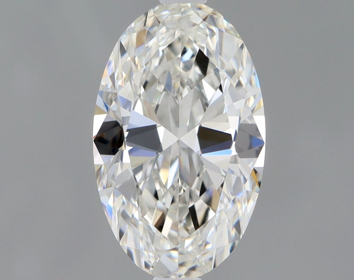 Diamante Naturale Taglio Ovale 0.68ct VG/VG G VVS1 - GIA - 7.63x4.69x2.83mm