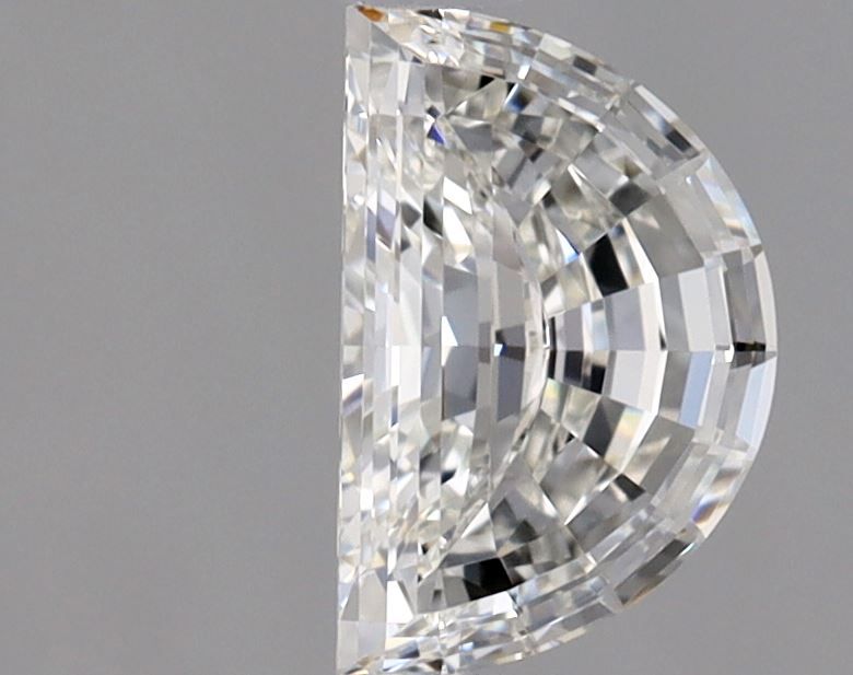 Diamante Naturale Taglio Mezzaluna 0.58ct VG/VG H VVS1 - GIA - 6.52x4.23x2.71mm
