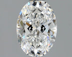 Diamante Naturale Taglio Ovale 0.9ct EX/EX E VVS2 - GIA - 7.58x5.42x3.45mm
