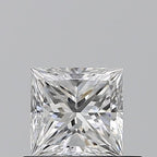 Diamante Naturale Taglio Princess 0.53ct VG/VG D IF - GIA - 4.61x4.54x3.29mm