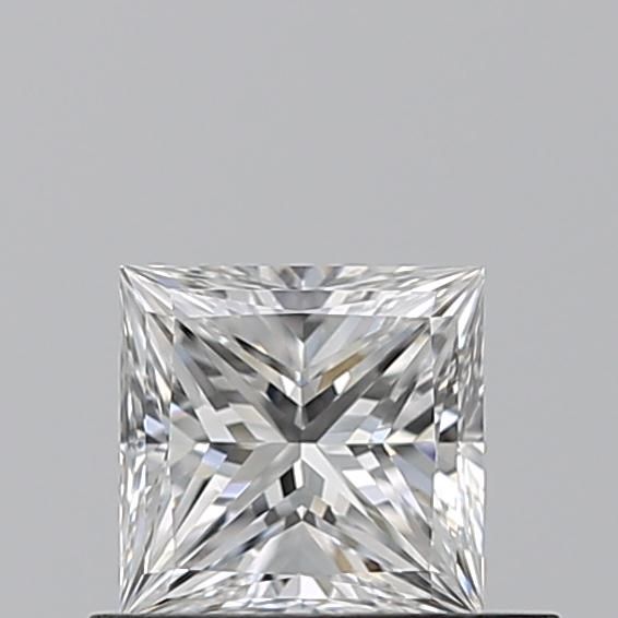 Diamante Naturale Taglio Princess 0.53ct VG/VG D IF - GIA - 4.61x4.54x3.29mm