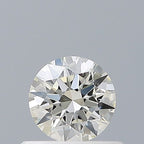 Diamante Naturale Taglio Brillante 0.41ct 3EX J IF - GIA - 4.78x4.79x2.93mm