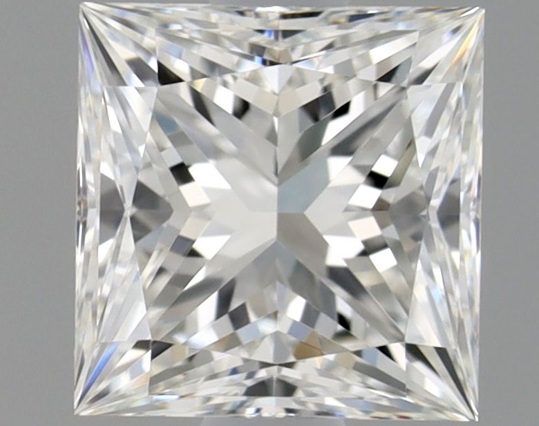 Diamante Naturale Taglio Princess 0.9ct VG/EX G VVS1 - GIA - 5.41x5.28x3.83mm