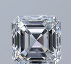 Diamante Taglio Smeraldo Quadrato 0.72ct EX/EX E VVS1 - GIA - 4.82x4.77x3.29mm