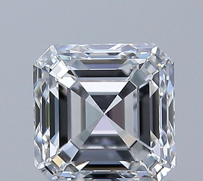 Diamante Taglio Smeraldo Quadrato 0.72ct EX/EX E VVS1 - GIA - 4.82x4.77x3.29mm