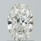 Diamante Naturale Taglio Ovale 0.9ct EX/EX H VVS2 - IGI - 8.15x5.54x2.89mm