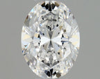 Diamante Naturale Taglio Ovale 0.31ct VG/EX D VS2 - GIA - 5.19x3.82x2.47mm