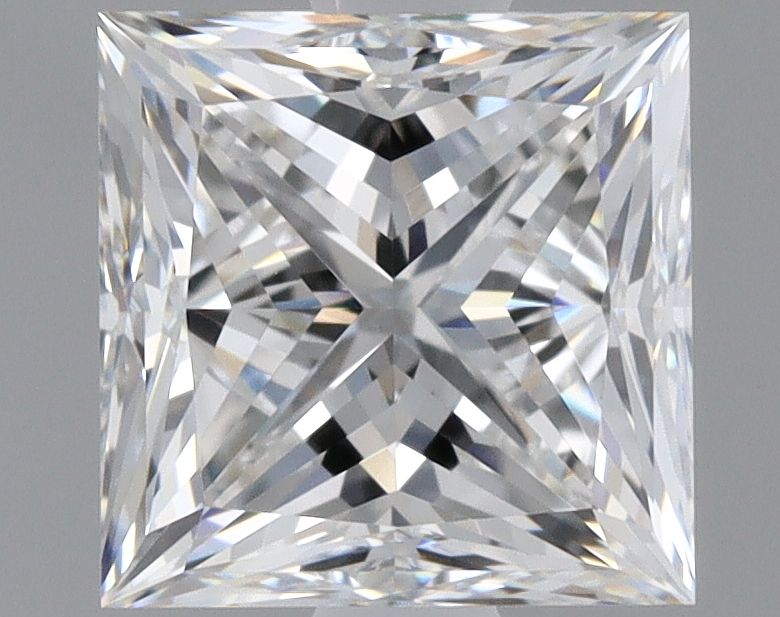 Diamante Naturale Taglio Princess 1.3ct EX/EX F VS1 - GIA - 5.73x5.72x4.39mm