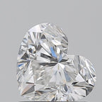 Diamante Naturale Taglio Cuore 1.01ct VG/EX F VVS2 - GIA - 5.79x6.73x4.29mm