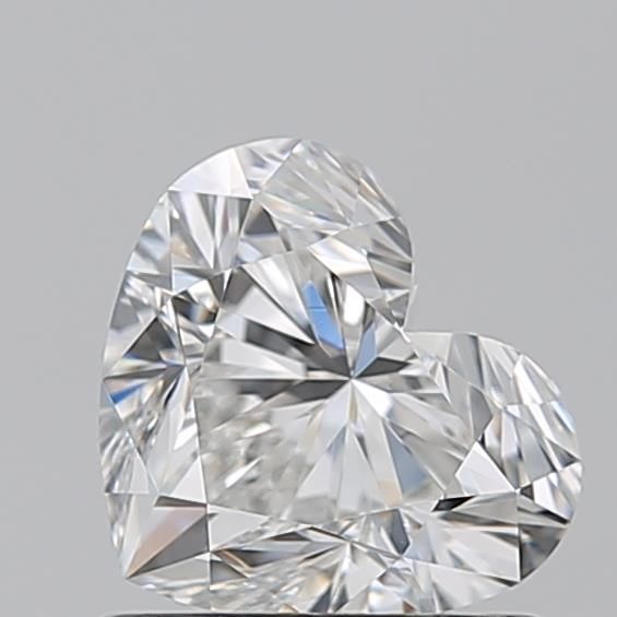 Diamante Naturale Taglio Cuore 1.01ct VG/EX F VVS2 - GIA - 5.79x6.73x4.29mm