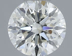 Diamante Naturale Taglio Brillante 1.5ct 3EX J VS2 - IGI - 7.19x7.25x4.6mm
