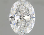 Diamante Naturale Taglio Ovale 1ct VG/VG D VVS1 - GIA - 7.27x5.37x3.56mm