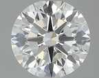 Diamante Naturale Taglio Brillante 0.45ct 3EX E VVS1 - IGI - 4.89x4.92x2.99mm