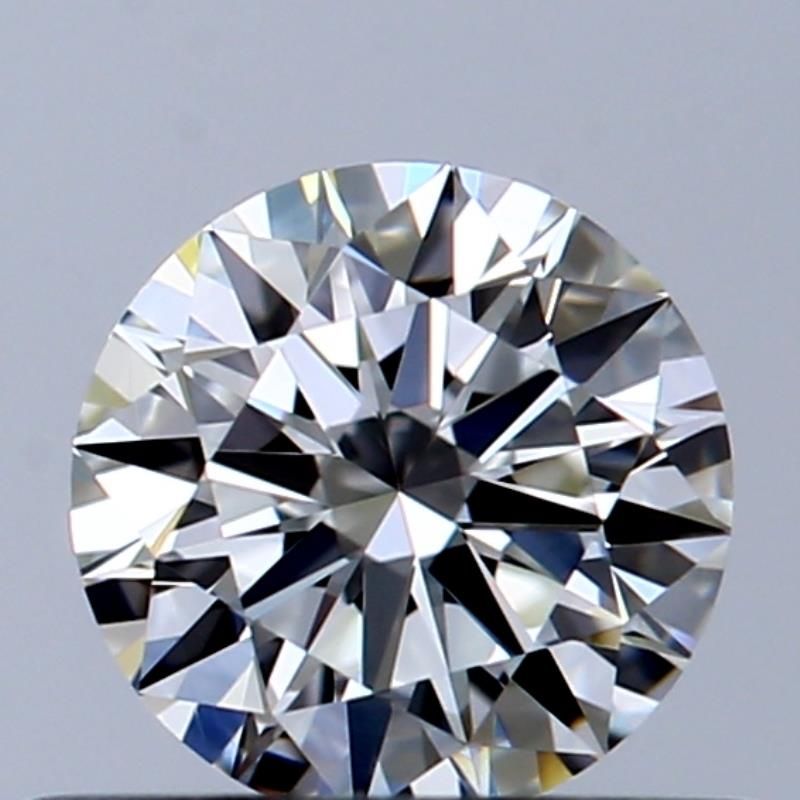 Diamante Naturale Taglio Brillante 0.45ct 3EX J VVS1 - GIA - 4.89x4.92x3.04mm