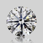 Diamante Naturale Taglio Brillante 0.8ct 3EX F VVS1 - IGI - 5.87x5.91x3.68mm
