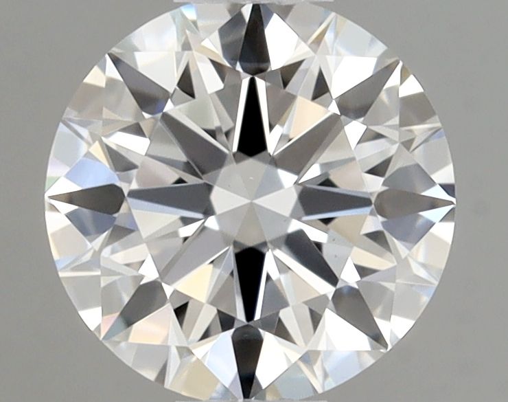 Diamante Naturale Taglio Brillante 0.46ct 3EX F VS1 - GIA - 4.97x4.94x3.01mm