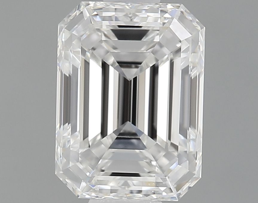 Diamante Naturale Taglio Smeraldo 1ct VG/EX F VS2 - GIA - 6.67x4.94x3.36mm