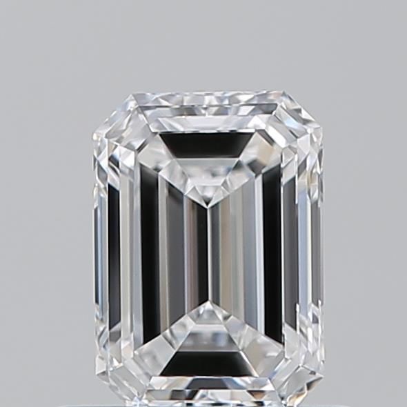 Diamante Naturale Taglio Smeraldo 0.7ct VG/VG D VVS2 - GIA - 6.08x4.32x2.85mm